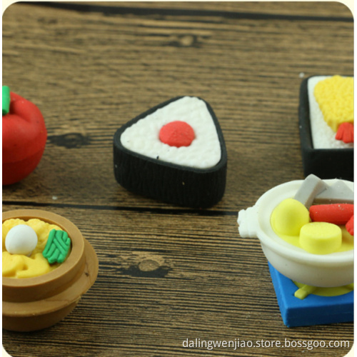 Benutzerdefinierter 3D-Sushi-Radierer